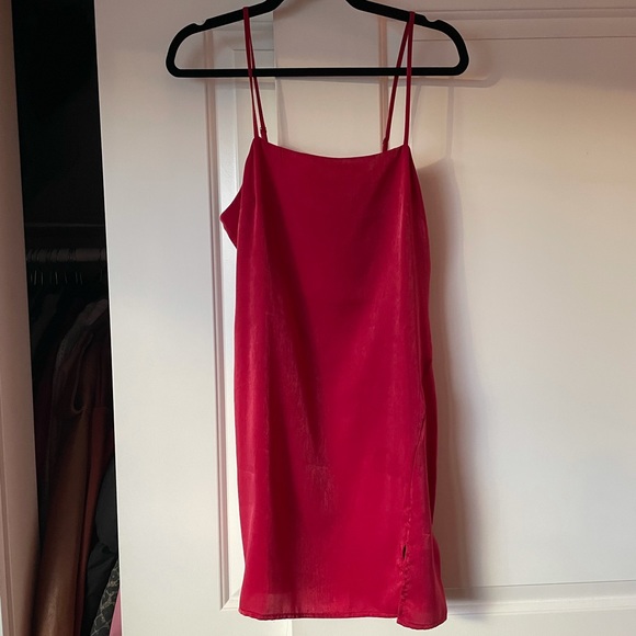 Red Mini Dress - Picture 1 of 8